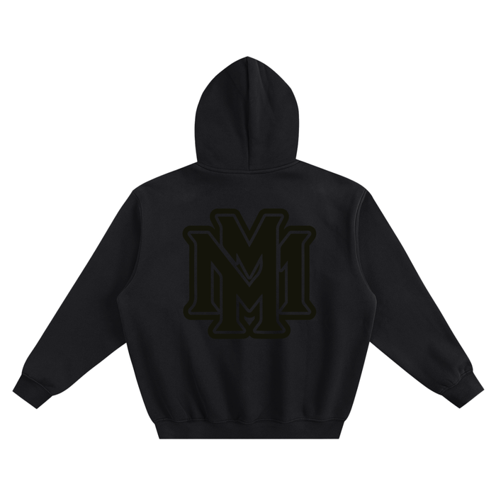 Star-Mento Fleeced Boxy Hoodie - Memento Mori Clothing