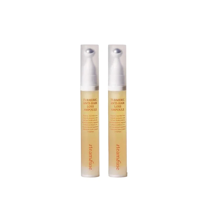 [STEAMBASE] Turmeric Anti-Hair Loss Ampoule (1+1) 15ml*2EA - Ballagrio