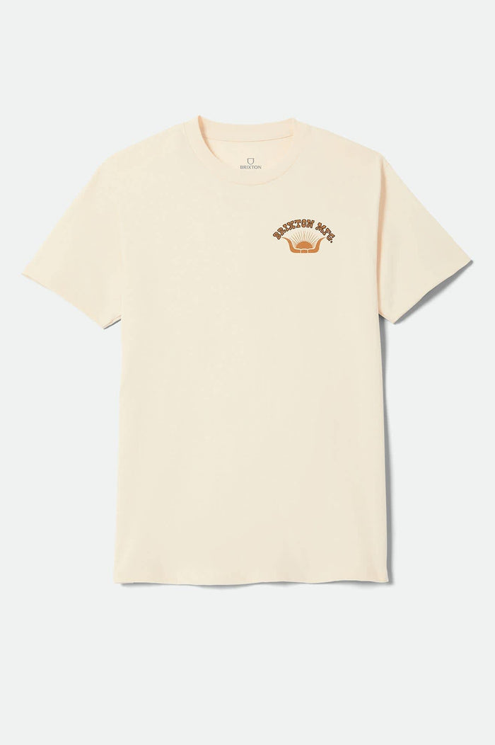 Men's Stirrup Standard T-Shirt in the color Cream - Front Product View
