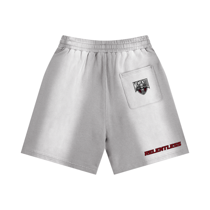 Sun Fade Distressed Shorts
