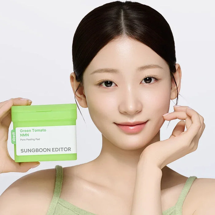 [SUNGBOON EDITOR] Green Tomato NMN Pore Peeling Pad 60EA - Ballagrio