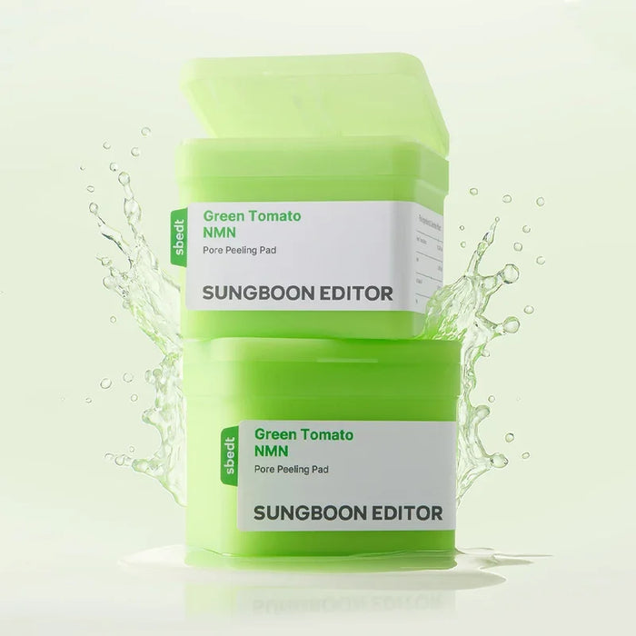 [SUNGBOON EDITOR] Green Tomato NMN Pore Peeling Pad 60EA - Ballagrio