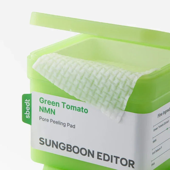[SUNGBOON EDITOR] Green Tomato NMN Pore Peeling Pad 60EA - Ballagrio