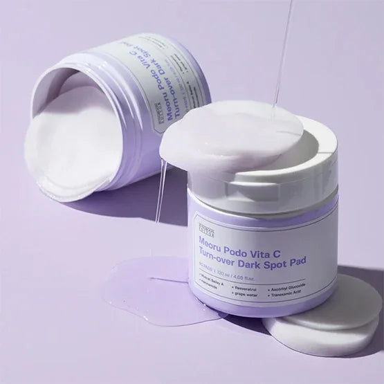 [SUNGBOON EDITOR] Meoru Podo Vita C Turn-over Dark Spot Pad 140ml 60EA - Ballagrio