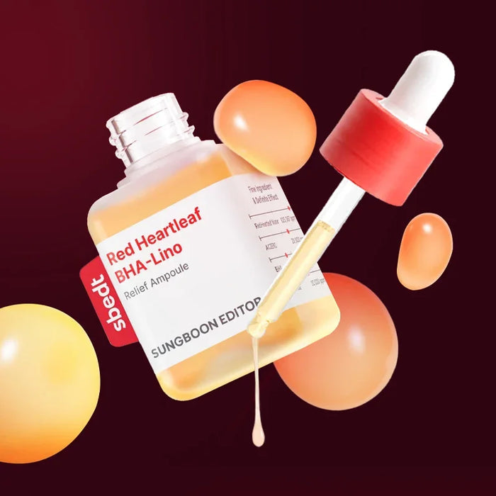 [SUNGBOON EDITOR] Red Heartleaf BHA-Lino Relief Ampoule 40ml
