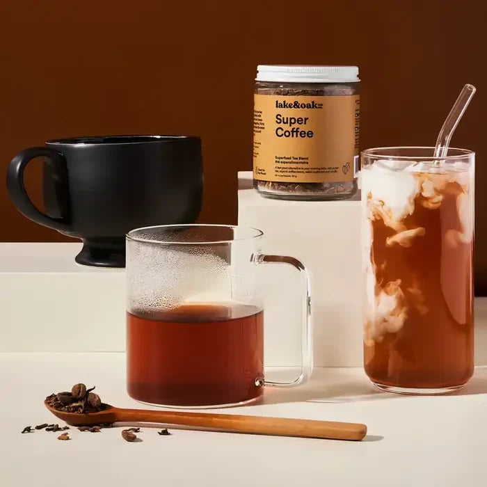 Super Coffee - Superfood Tea Blend 80g-Lake Oak Tea