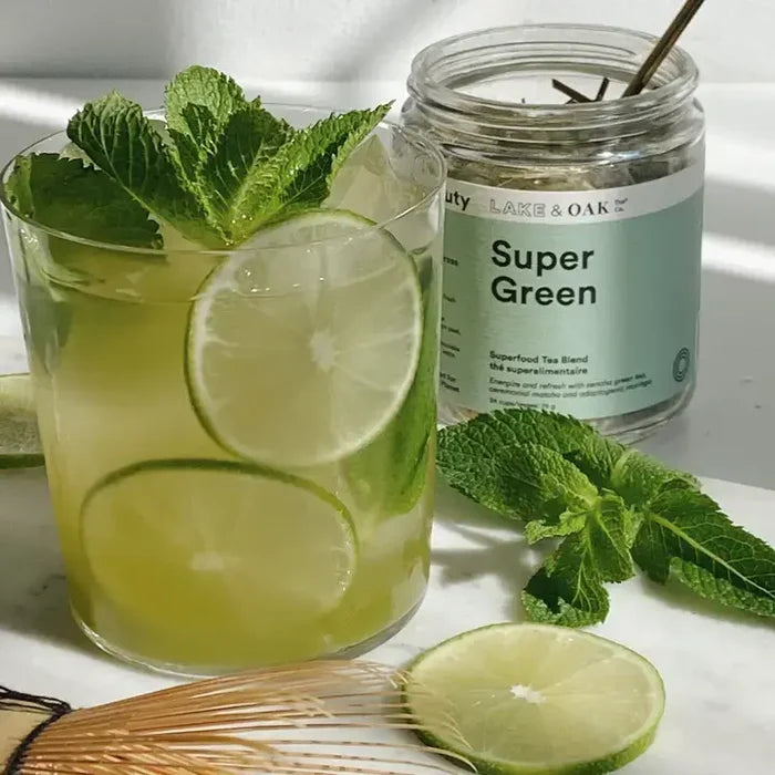 Super Green – Organic Superfood Tea Blend (80g) | Lake & Oak