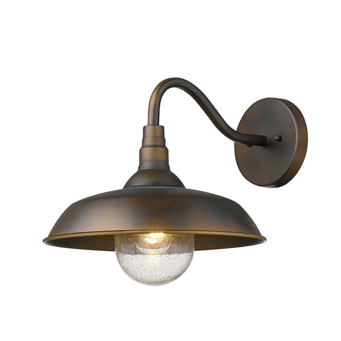Sussman 13,5 po H Grange d'extérieur Chocolat clair/Cuivre/Marron