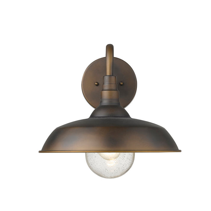 Sussman 13,5 po H Grange d'extérieur Chocolat clair/Cuivre/Marron