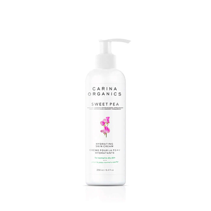 Sweet Pea Hydrating Skin Cream 250ml - Carina Organics