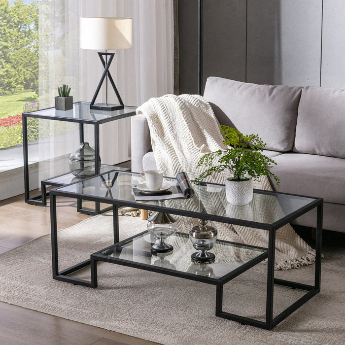 Table basse Stansberry Frame avec rangement
