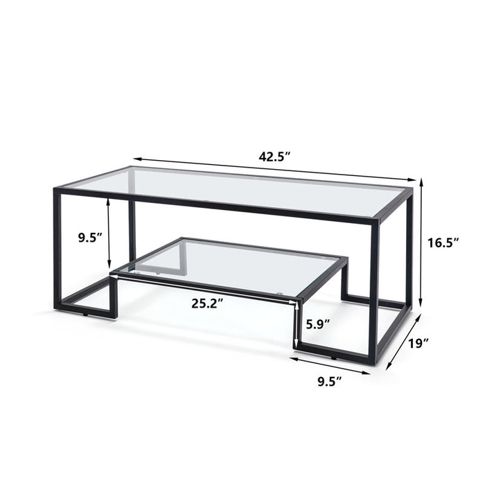Table basse Stansberry Frame avec rangement
