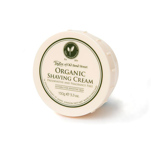 Taylor of Old Bond Street Organic Shaving Cream 150g