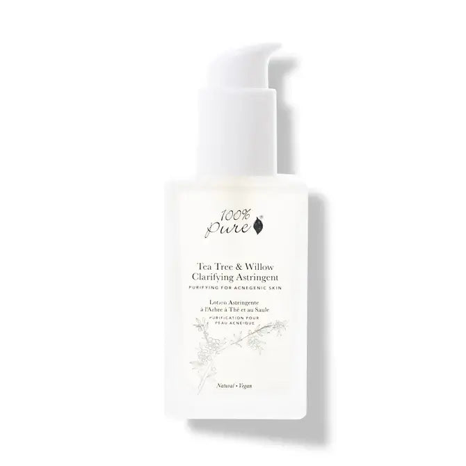 Tea Tree & Willow Clarifying Astringent 118ml - 100% Pure