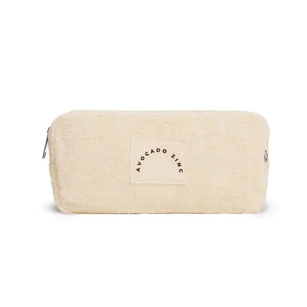 Terry Towelling Pouch - Avocado Zinc