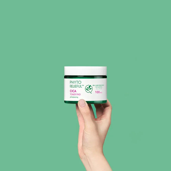 [THANK YOU FARMER] Phyto Relieful Cica Toner Pad 210ml 100EA
