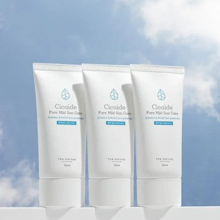 [The Harnay] Cicaide Pure Mild Sun Care SPF 50+ PA++++ 50ml - Ballagrio