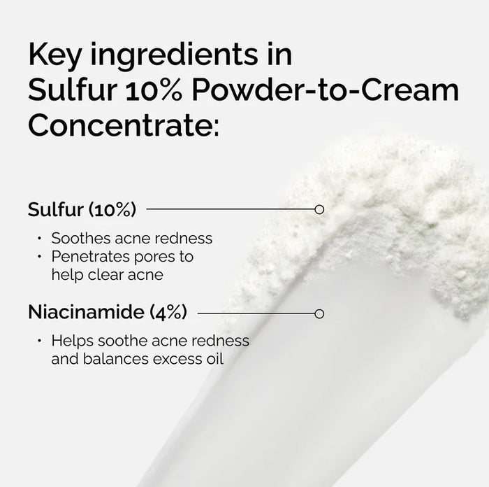 [The Ordinary] Sulfur 10% Powder-to-Cream Concentrate 5g - Ballagrio