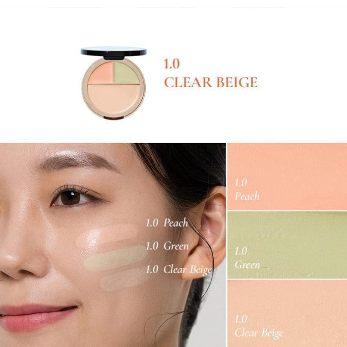 [the SAEM] Cover Perfection Triple Foundation Balm (3 Colors) - Ballagrio