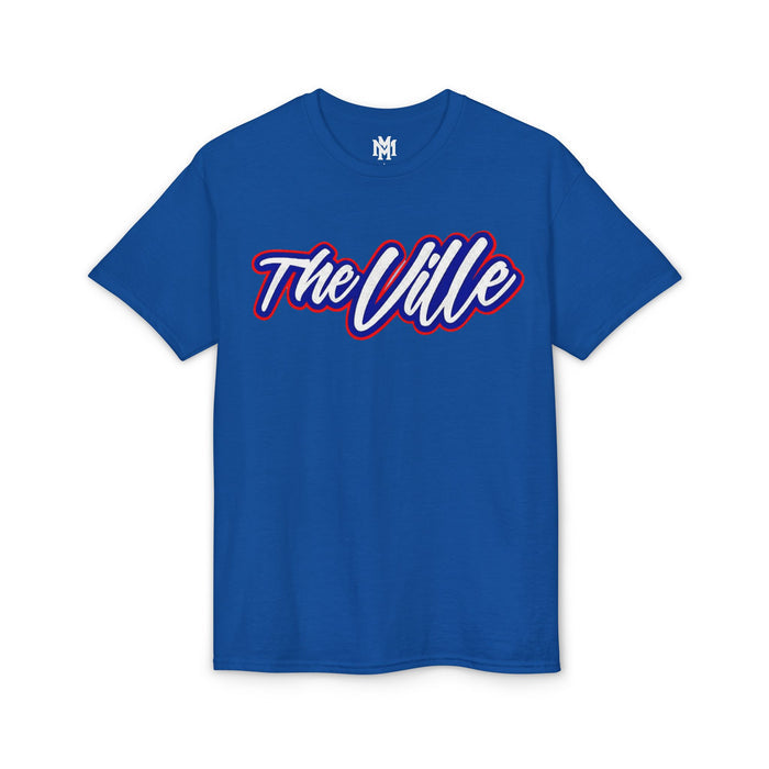 The Ville Script T-Shirt — Retro Athletic Graphic Tee