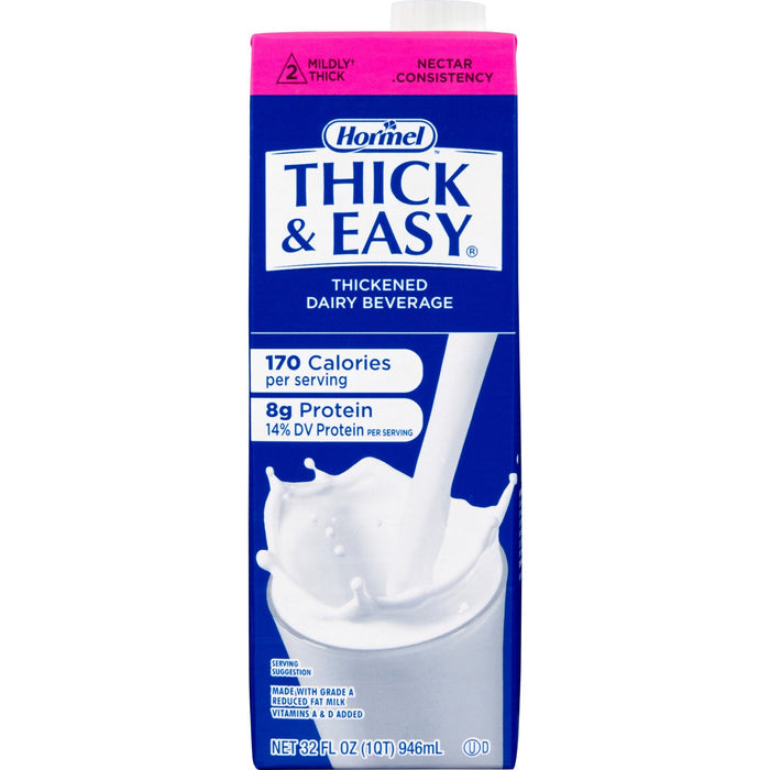 Thick-It Thick & Easy Thickened Dairy Beverage, Milk Flavor, Nectar Consistency, 32 oz - 73625-Single - LL Medico