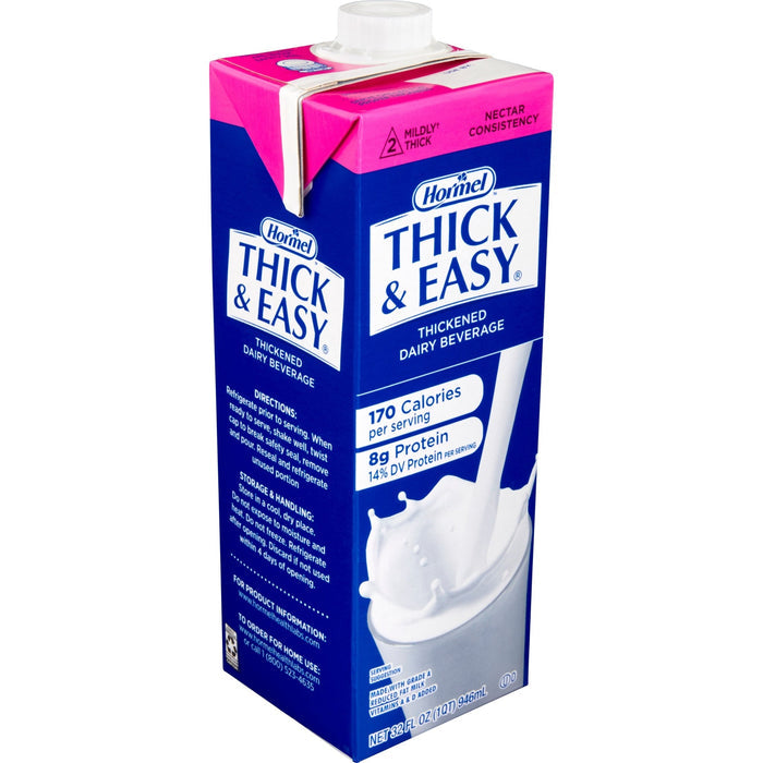 Thick-It Thick & Easy Thickened Dairy Beverage, Milk Flavor, Nectar Consistency, 32 oz - 73625-Single - LL Medico