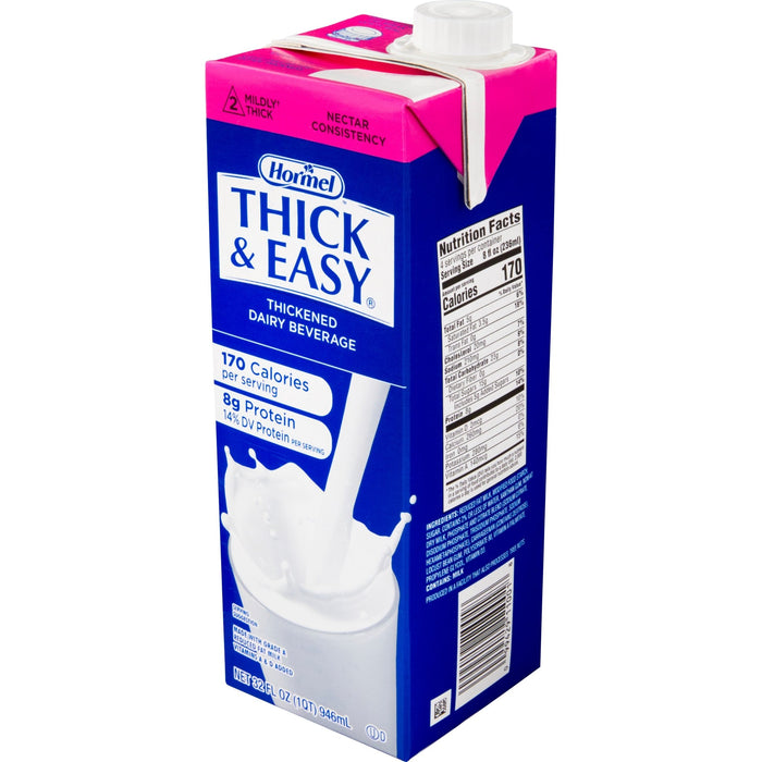 Thick-It Thick & Easy Thickened Dairy Beverage, Milk Flavor, Nectar Consistency, 32 oz - 73625-Single - LL Medico