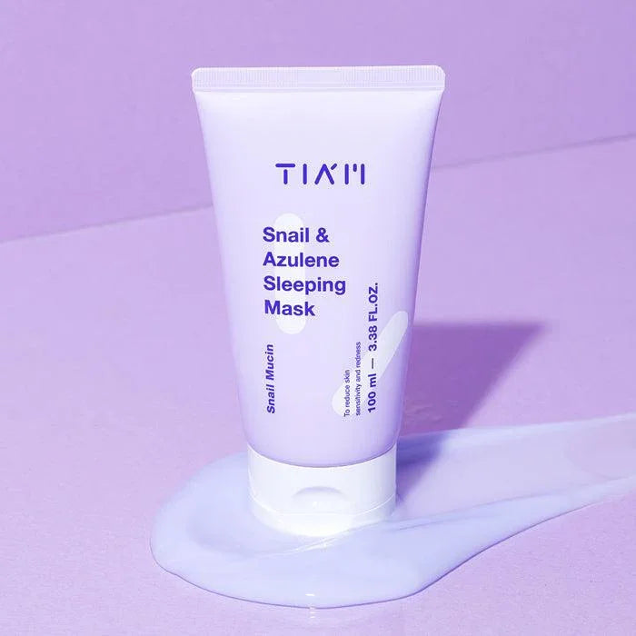 [TIAM] Snail & Azulene Sleeping Mask 100ml - Ballagrio