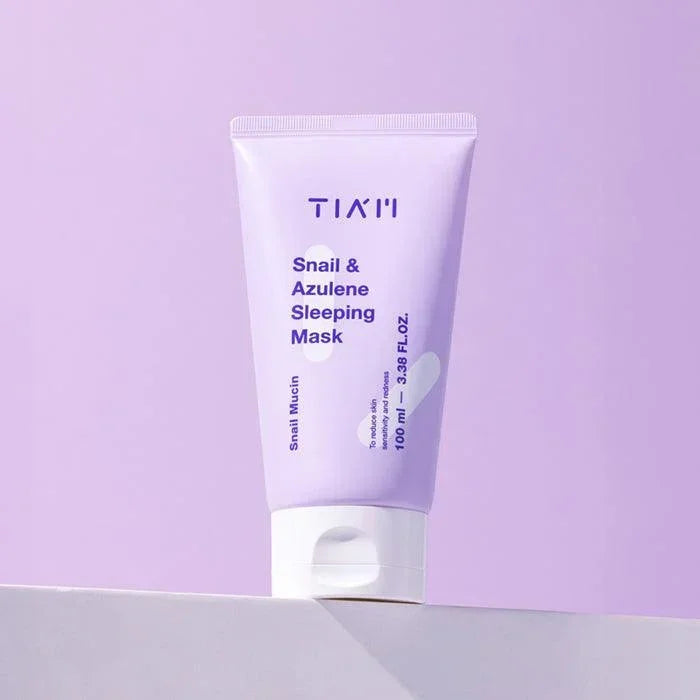 [TIAM] Snail & Azulene Sleeping Mask 100ml - Ballagrio