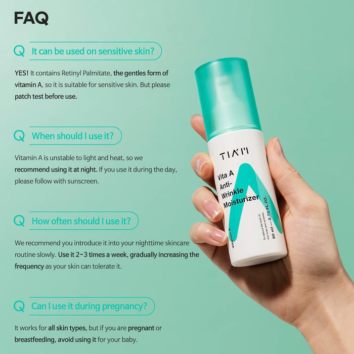 TIAM Vita A Anti-Wrinkle Moisturizer 80ml
