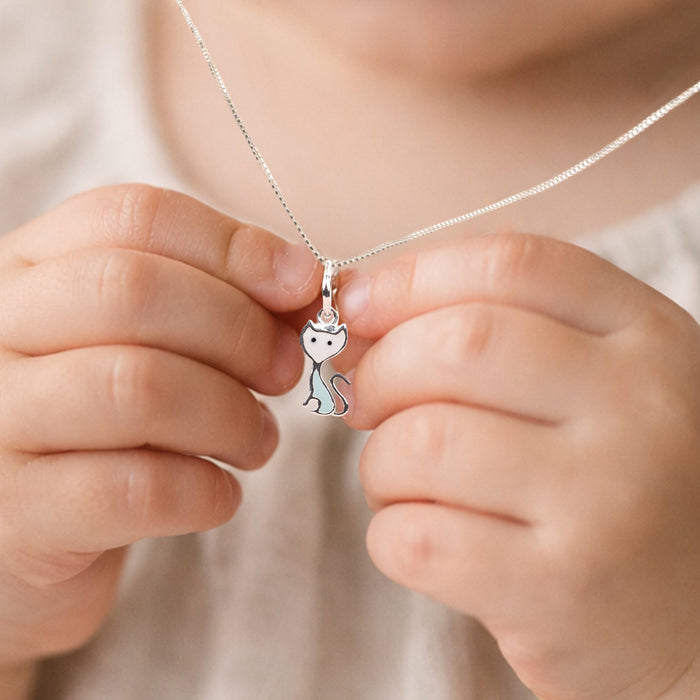 Tiny Kitty Necklace