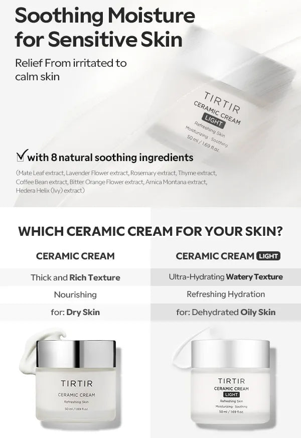 Tirtir Ceramic Cream Light 50Ml