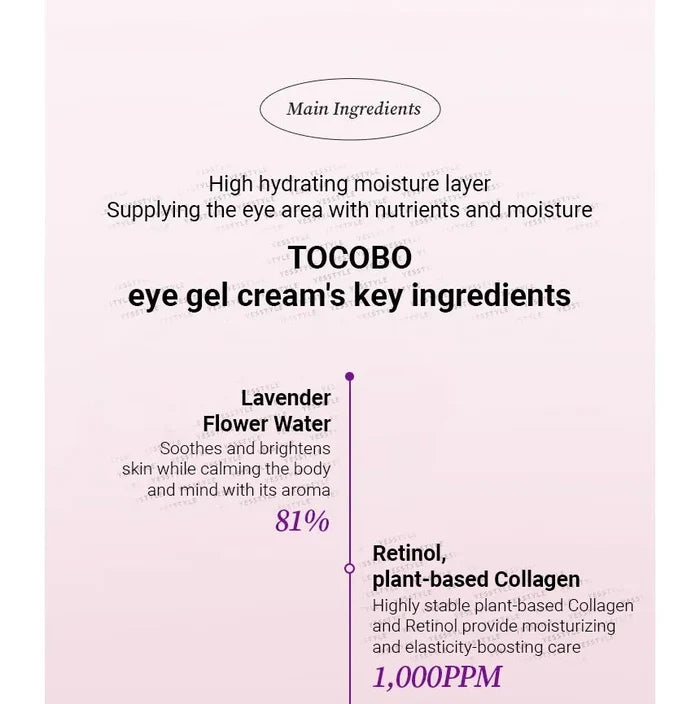 Tocobo Collagen Brightening Eye Gel Cream 30Ml
