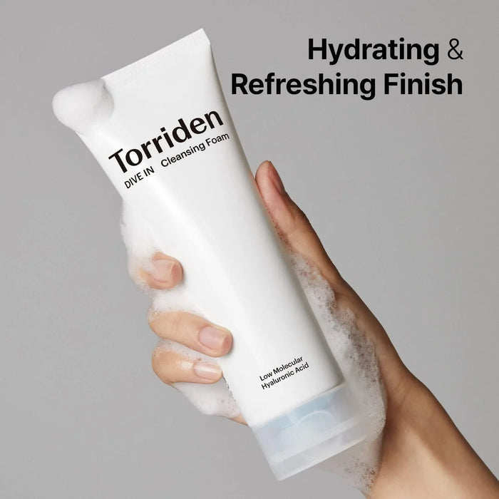 [Torriden] DIVE-IN Low Molecular Hyaluronic Acid Cleansing Foam 150ml - Ballagrio
