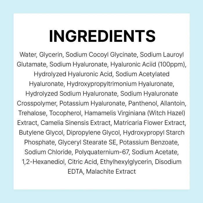 [Torriden] DIVE-IN Low Molecular Hyaluronic Acid Cleansing Foam 150ml - Ballagrio