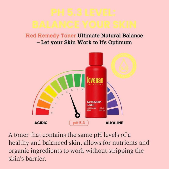 [Tovegan] Red Remedy Toner 150ml - Ballagrio