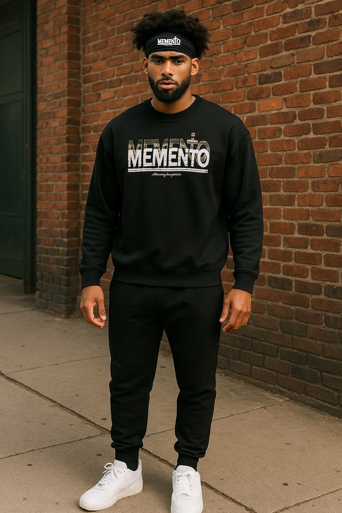 Trinity Fleeced Sweatshirt - Memento Mori Clothing