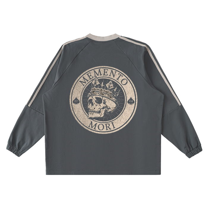 TRINITY V-Neck Long-Sleeve T-Shirt - Memento Mori Clothing