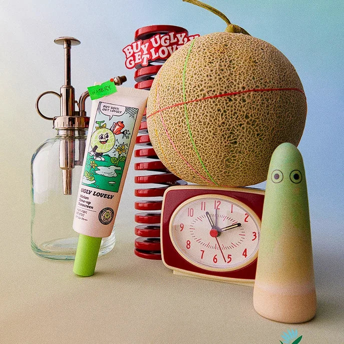 [UGLY LOVELY] Melon Tone Up Sunscreen (1+1) SPF 50+ PA+++ 50ml*2EA - Ballagrio
