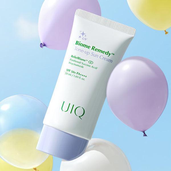 [UIQ] Biome Remedy Tone-up Sun Cream SPF 50+ PA++++ 20ml/50ml - Ballagrio