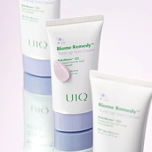 [UIQ] Biome Remedy Tone-up Sun Cream SPF 50+ PA++++ 20ml/50ml - Ballagrio