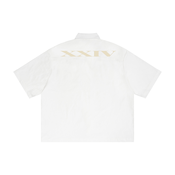 Unisex Boxy Heavyweight Short Sleeve Shirt - Memento Mori Clothing