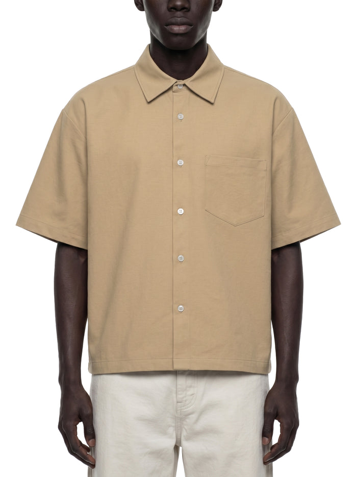 Unisex Boxy Heavyweight Short Sleeve Shirt - Memento Mori Clothing