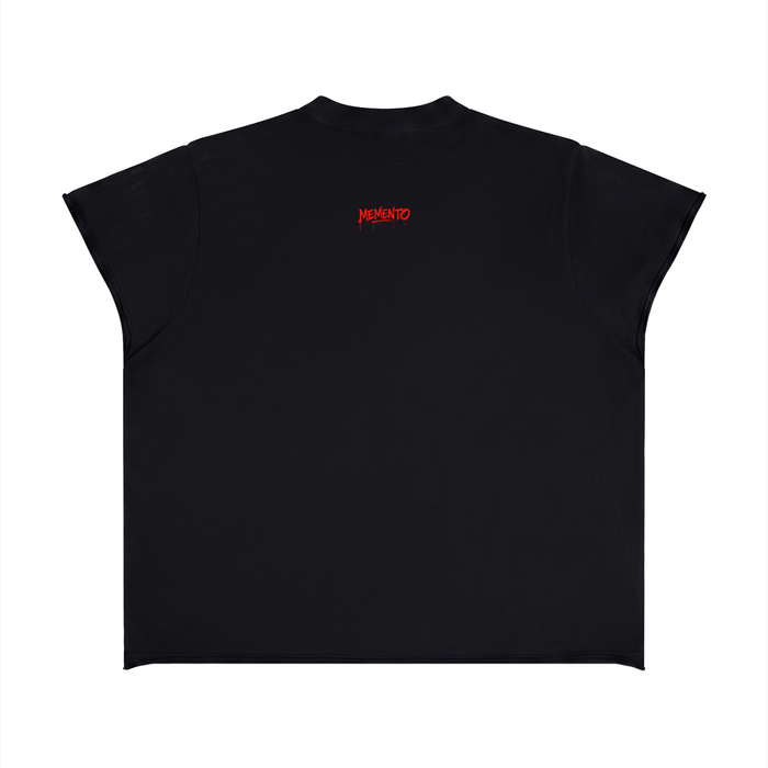 Unisex Boxy Raw Edge T-Shirt