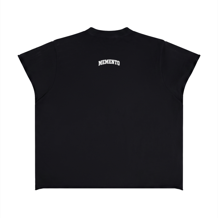 Unisex Boxy Raw Edge T-Shirt