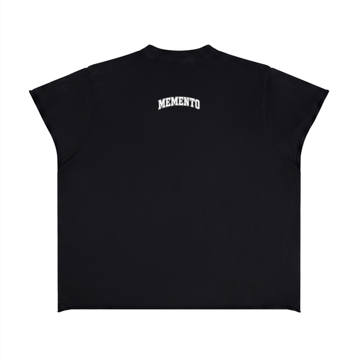 Unisex Boxy Raw Edge T-Shirt