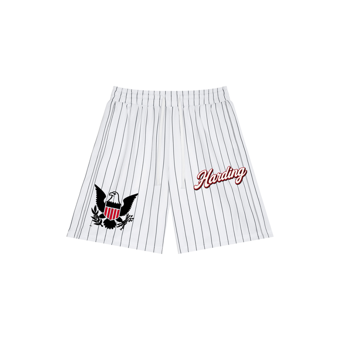 Unisex Striped Loose Fit Shorts