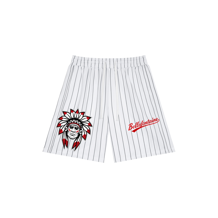 Unisex Striped Loose Fit Shorts