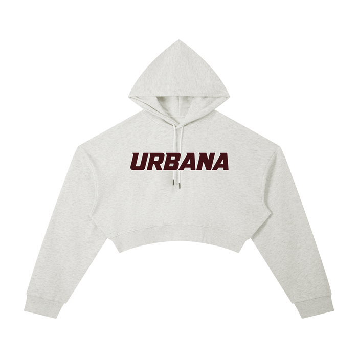Urbana Essential Cropped Hoodie - Memento Mori Clothing
