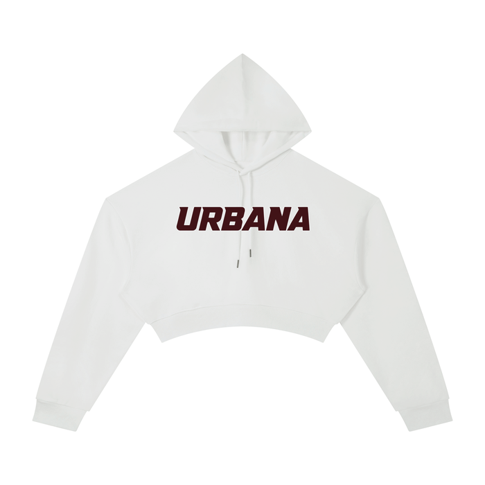 Urbana Essential Cropped Hoodie - Memento Mori Clothing